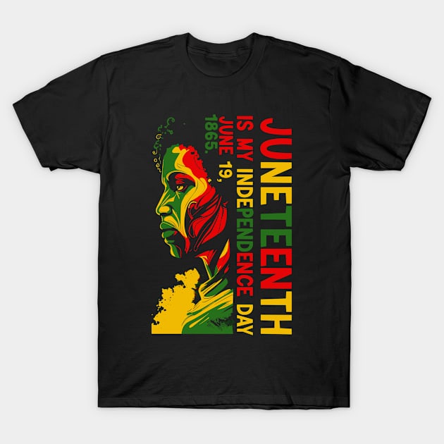 Juneteenth Independence Day Celebrate Freedom African Pride T-Shirt by tee-shirter